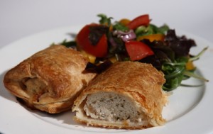 chicken in puff pastry, photo by LdV