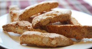 Delicious, crispy catuccini. Perfect for soaking in espresso or vin santo.