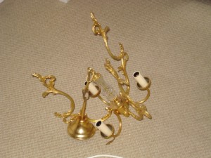ugly plastic fake lamp
