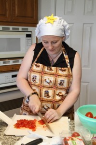 chop chop chopping (photo by LdV)