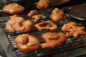 finished 'donuts', photo by LdV