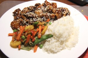 sesame chicken, photo by LdV