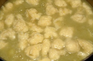 potato soup with rivels