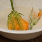 fior di zucca (zucchini flower) in batter