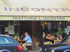 Italian trattoria L'Incontro at Amstelveenseweg, Amsterdam