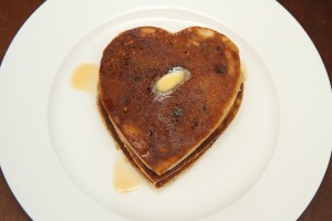 I love chocolate chip pancakes!