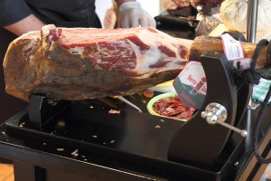 Delicious hams at Taste of Milan