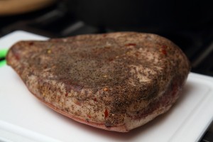 a whole guanciale